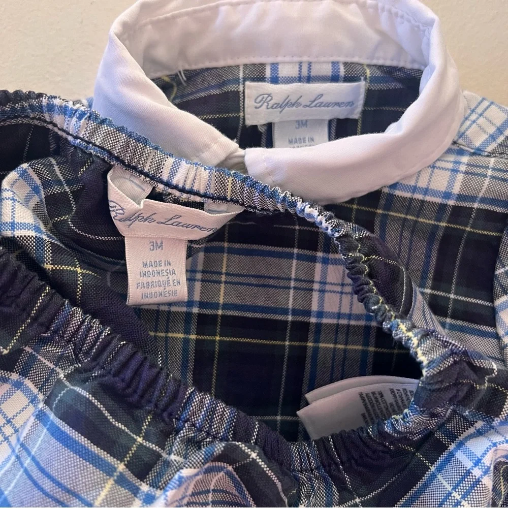 Ralph Lauren dress + bloomers